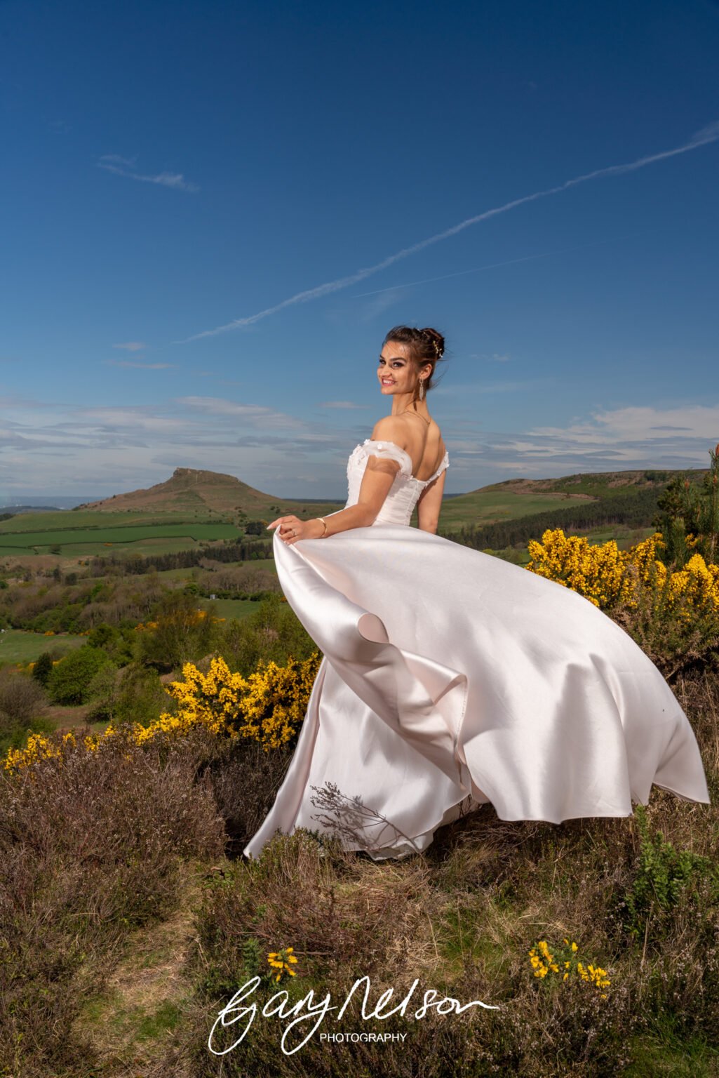 roseberry topping bride north yorkshire great ayton teesside